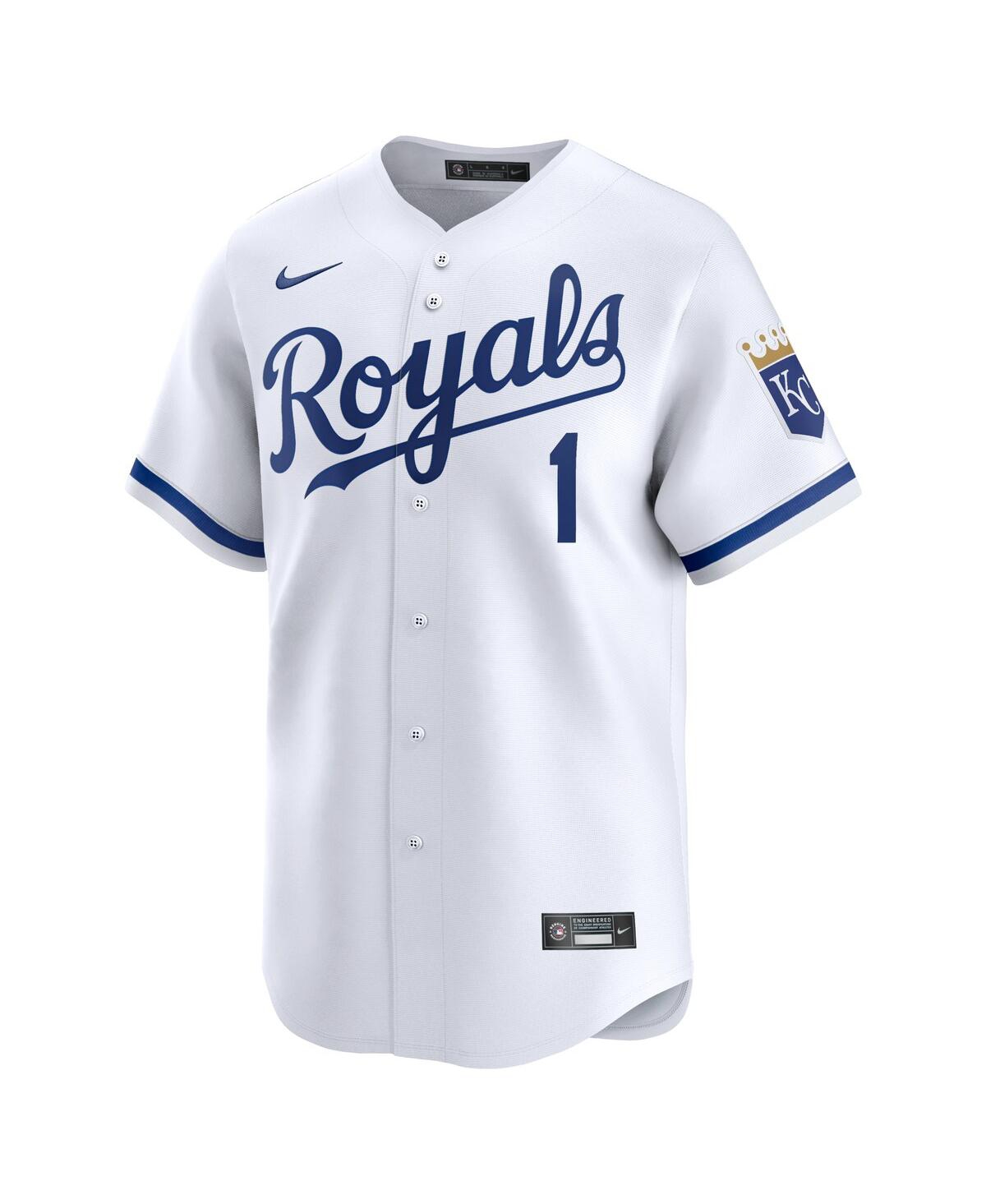 Nike Men's Mj Melendez White Kansas City Royals Home Limited Player Jersey - Wt/roy