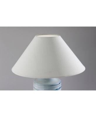 25" Ribbed Ceramic Catalina Table Lamp