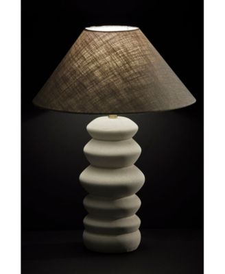 25" Matte Ceramic Marcey Table Lamp