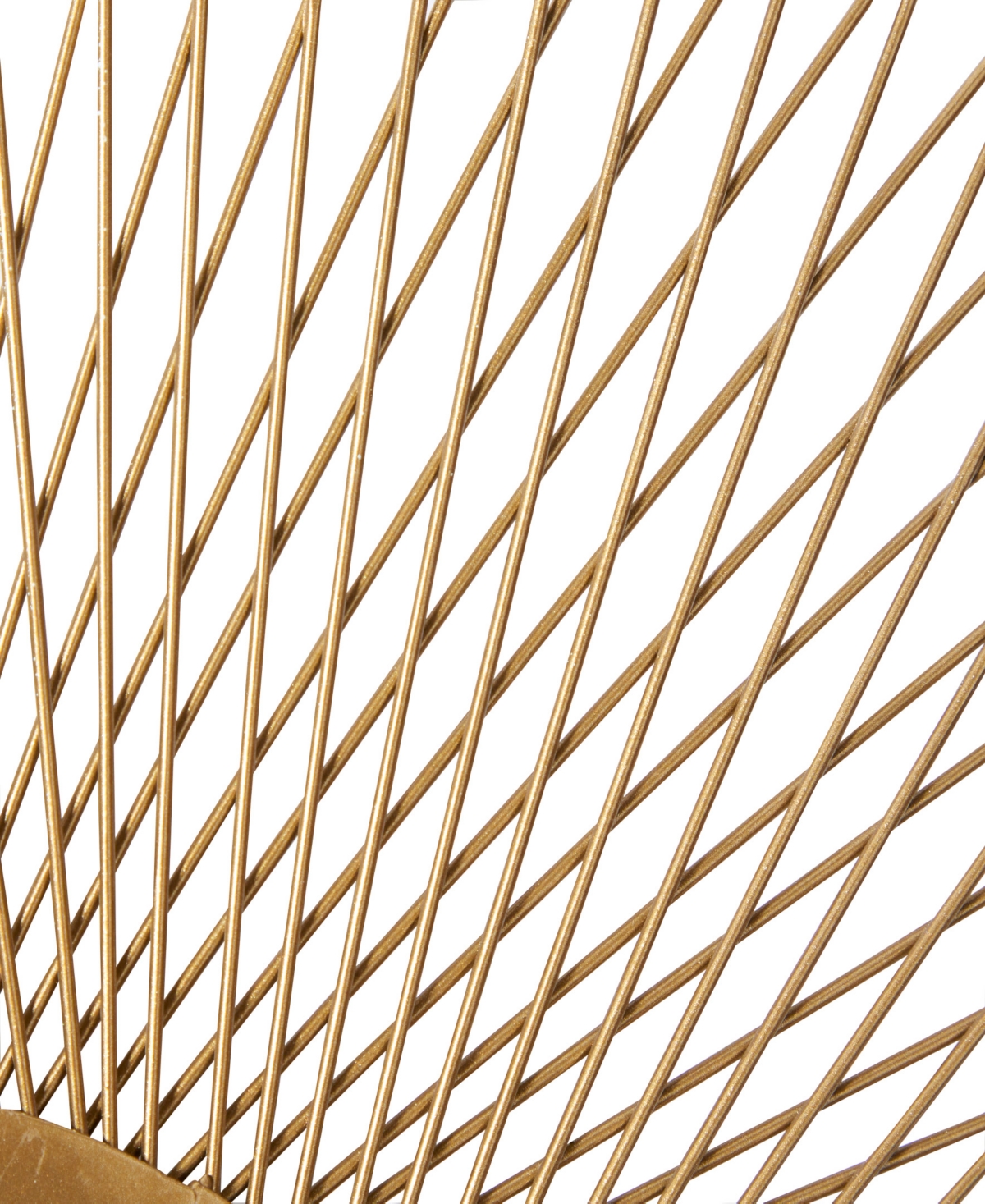 Rosemary LaneMetal Sunburst Wall Decor with Mirror Accent, Set of 3 18