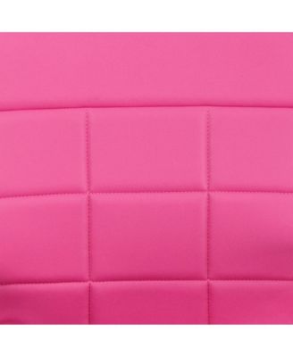 Mid-Back Vinyl Executive Swivel Office Chair With Chrome Base And Arms