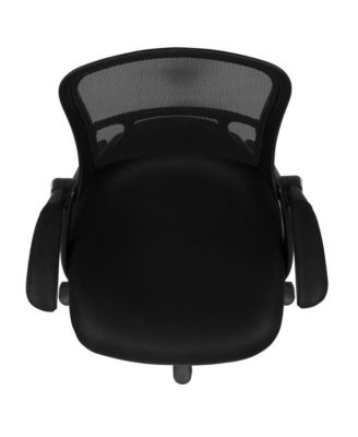 High Back Mesh Ergonomic Office Chair With Flip-Up Arms