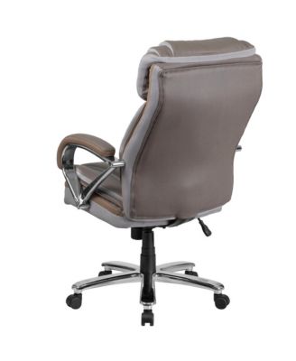500 Lb. Big & Tall Leathersoft Executive Ergonomic Office Chair With Wide Seat