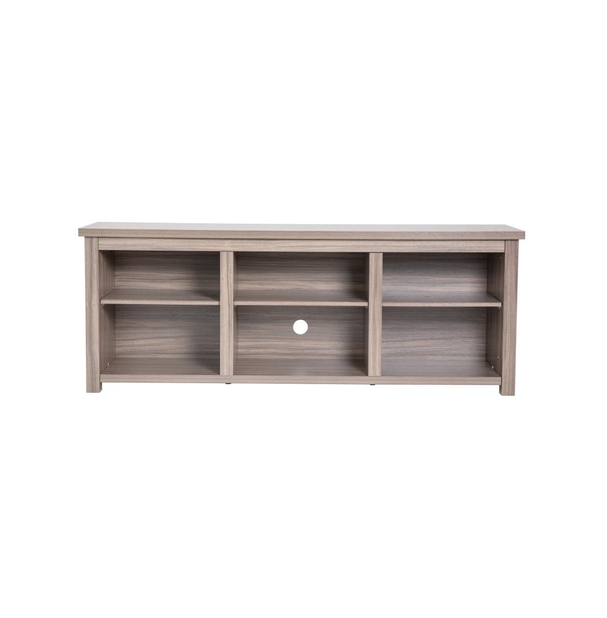Merrick Lane Fincastle 6 Cubby Tv Stand For Up To Tv'S