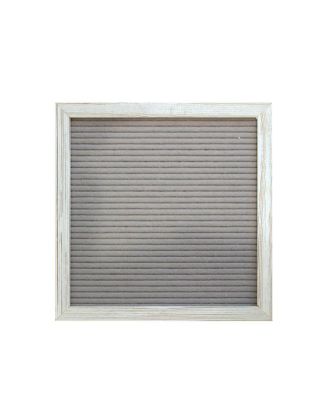 Bellamy 10" x 10" Wood Letter Board Set With Felt Facing