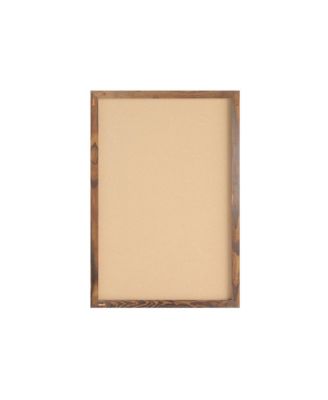 Cilla Magnetic Wall Mounted White Board with Wood Frame