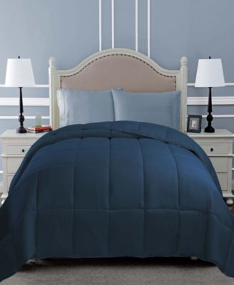 All Season Down Alternative Reversible Comforter, Twin XL
