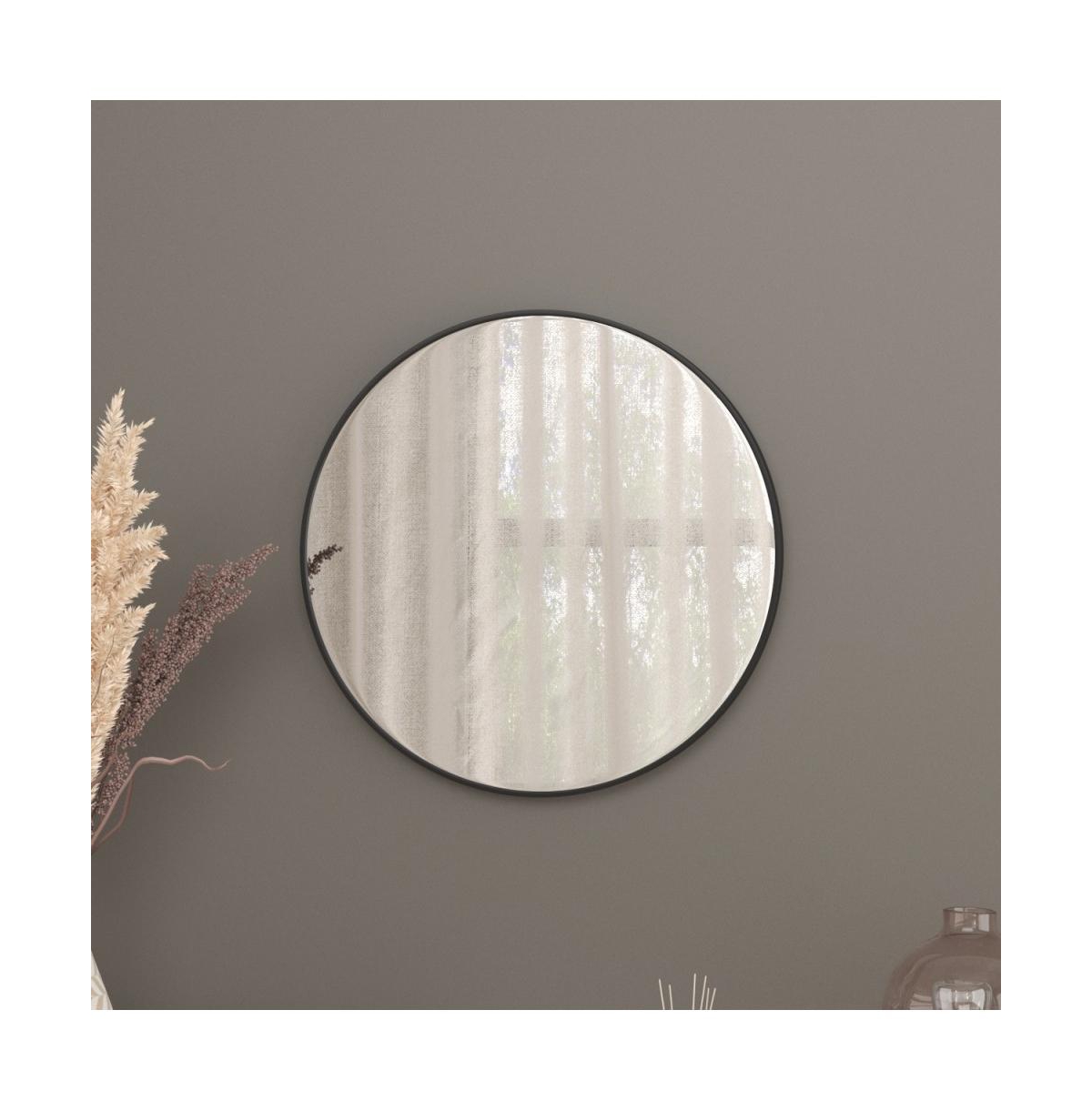 Merrick Lane Monaco Accent Mirror For Bathroom, Vanity, Entryway, Dining Room, & Living Room