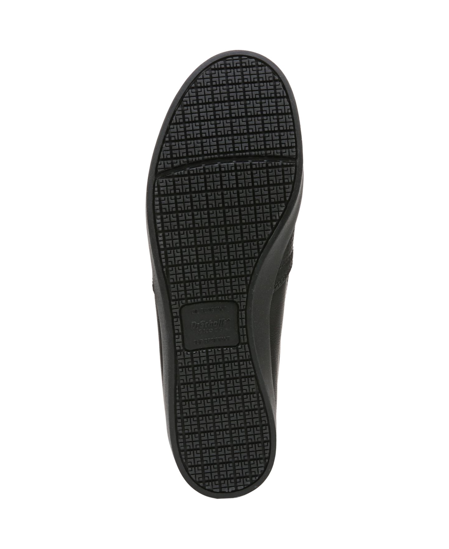 Женские кроссовки Dr. Scholl's Madison Sr. Slip-Resistant Work Slip Ons, цвет: Чёрная искусственная кожа — фото 5