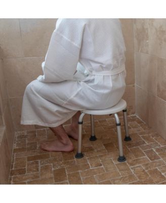 Tool-Free 300 Lb. Capacity, Adjustable Bath & Shower Stool