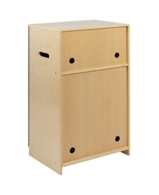 Children's Wood Refrigerator For Commercial Or Home Use - Kid Friendly Design