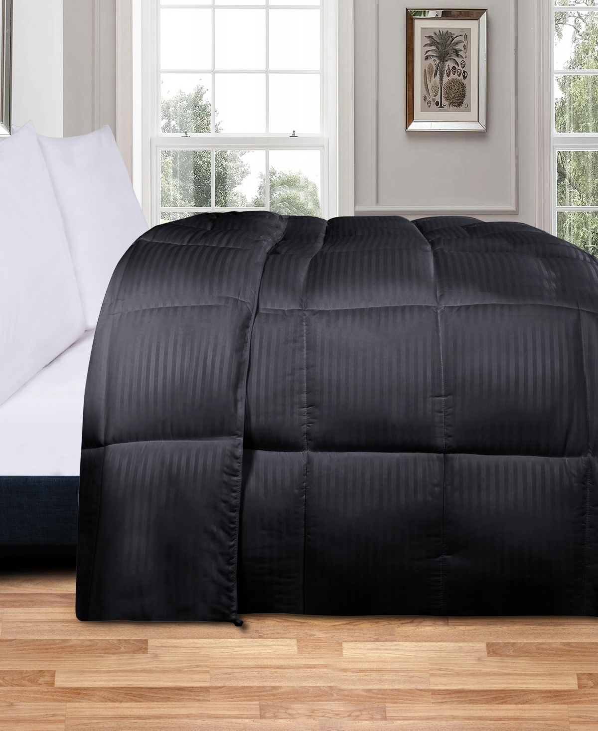 Superior Striped Down Alternative Comforter, King
