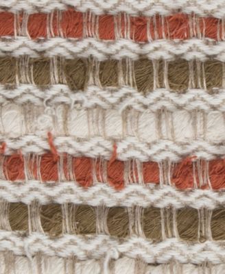 Striped Polyester Filled Decorative Pillow, 20" x 20"