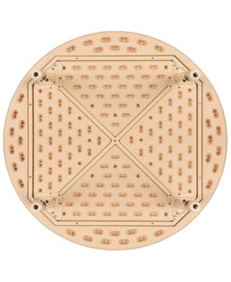 45" Round Plastic Height Adjustable Activity Table