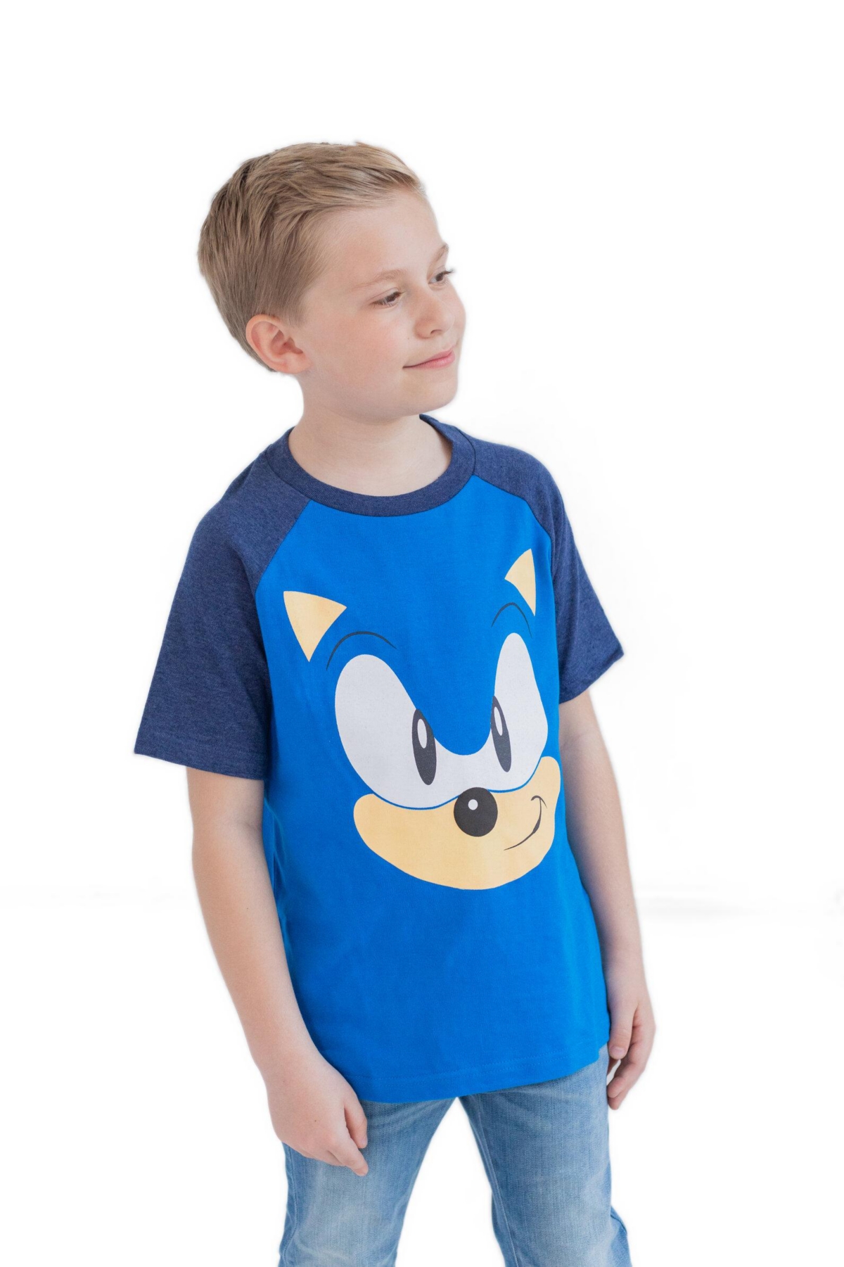 Sega Toddler Boys Sonic The Hedgehog Tails Knuckles 3 Pack T-Shirts /
