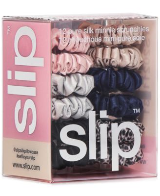 12-Pc. Pure Silk Minnie Scrunchies Classic Set