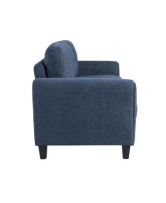 80.3" W Microfiber Wilshire Sofa with Rolled Arms