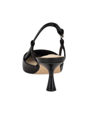 Women's Rhonda Kitten Heel Slingback Pumps