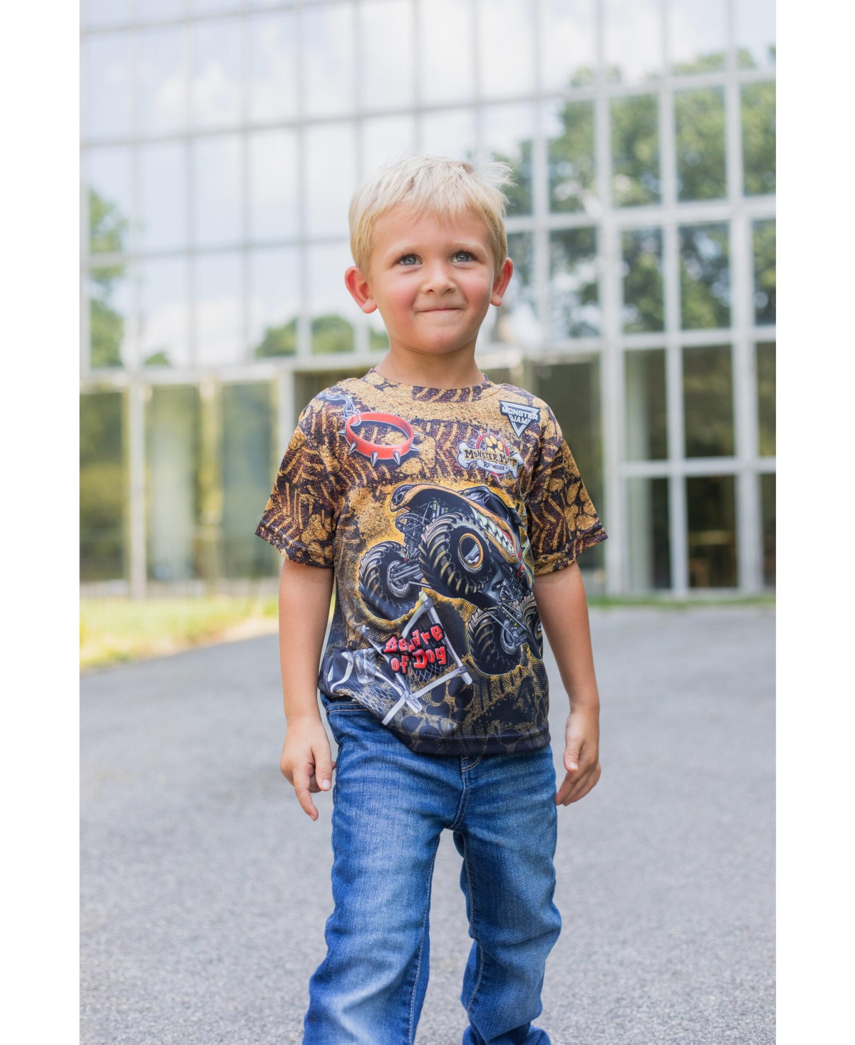 Monster Jam Toddler Boys 3 Pack T-Shirts