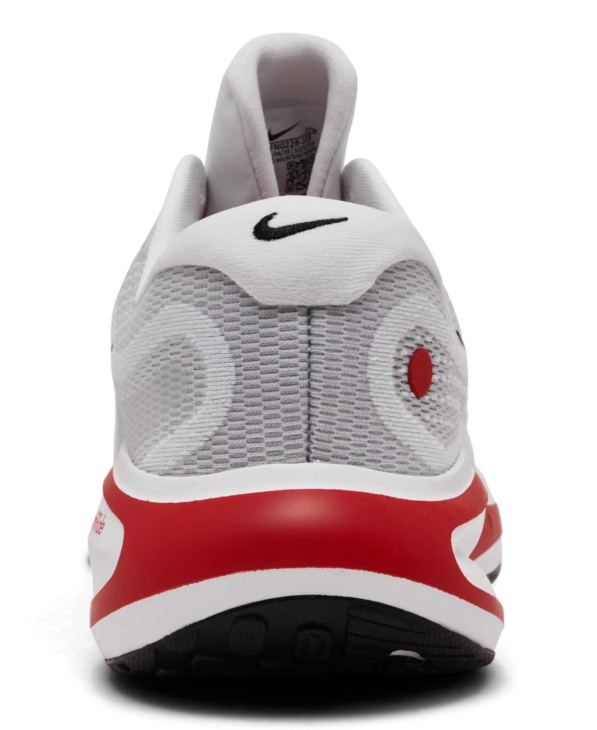 Nike Men's Journey Run Road Running Shoes In White,black