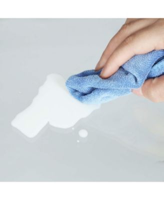 Round Side Table, Glass End Table With Metal Frame, Small Coffee Accent Table