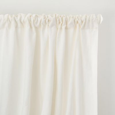 100% French Linen Window Curtain Set