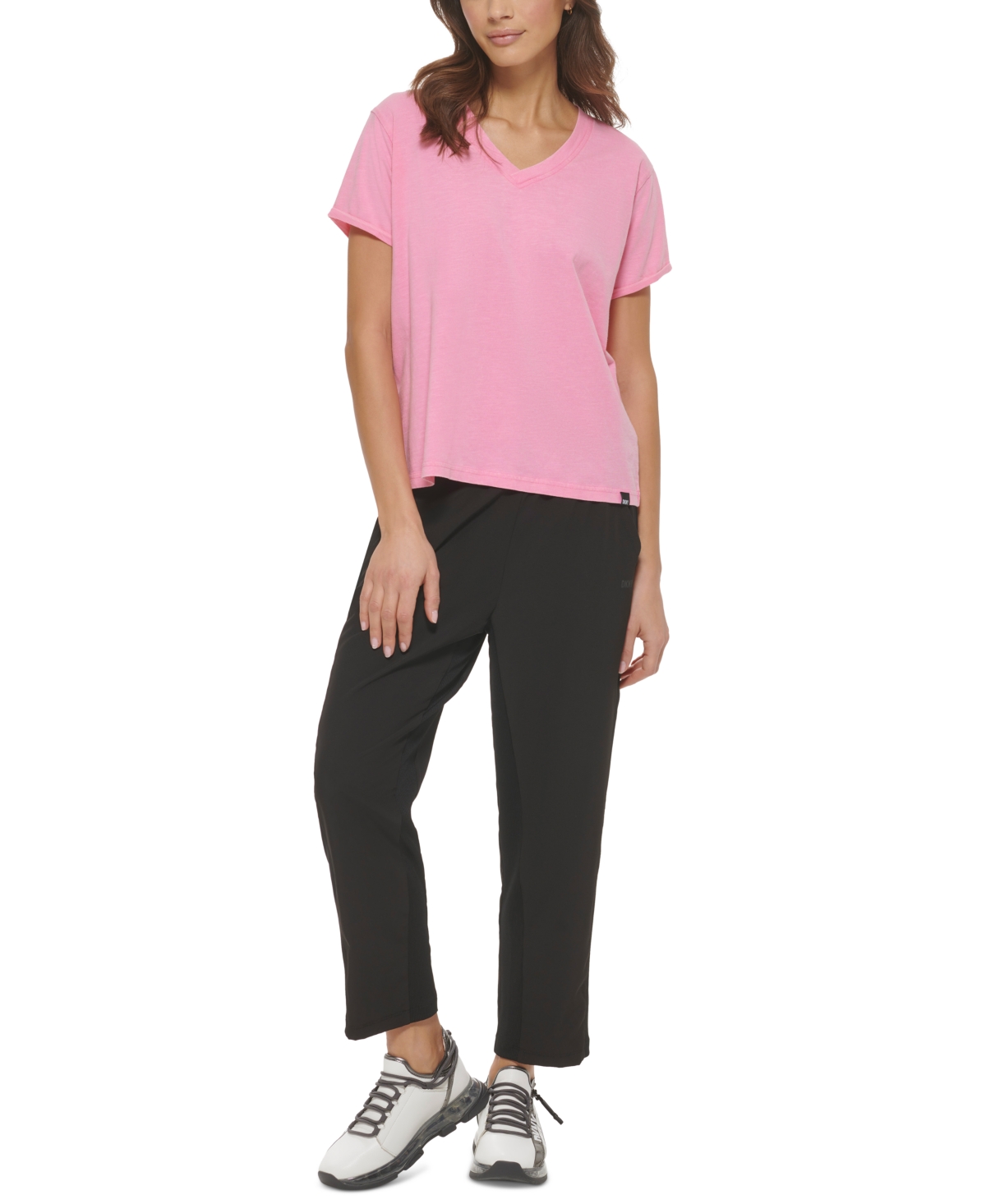 Dkny Sport Women's V-Neck T-Shirt