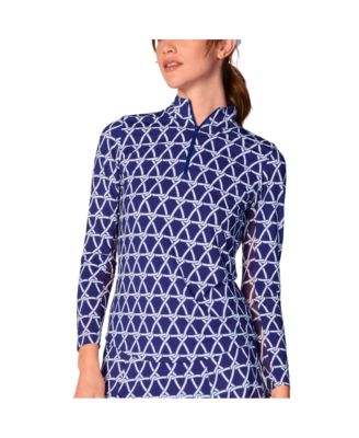 Women's Long Sleeve Mock Neck Top