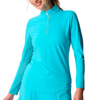 Women's G Lifestyle Long Sleeve Mock Neck Top