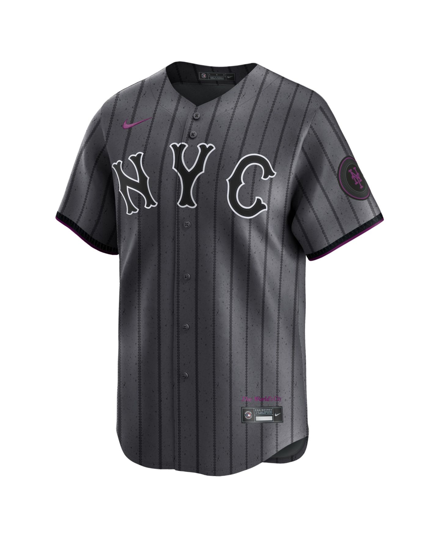 Мужской топ Nike New York Mets 2024 City Connect Limited Jersey — фото 2