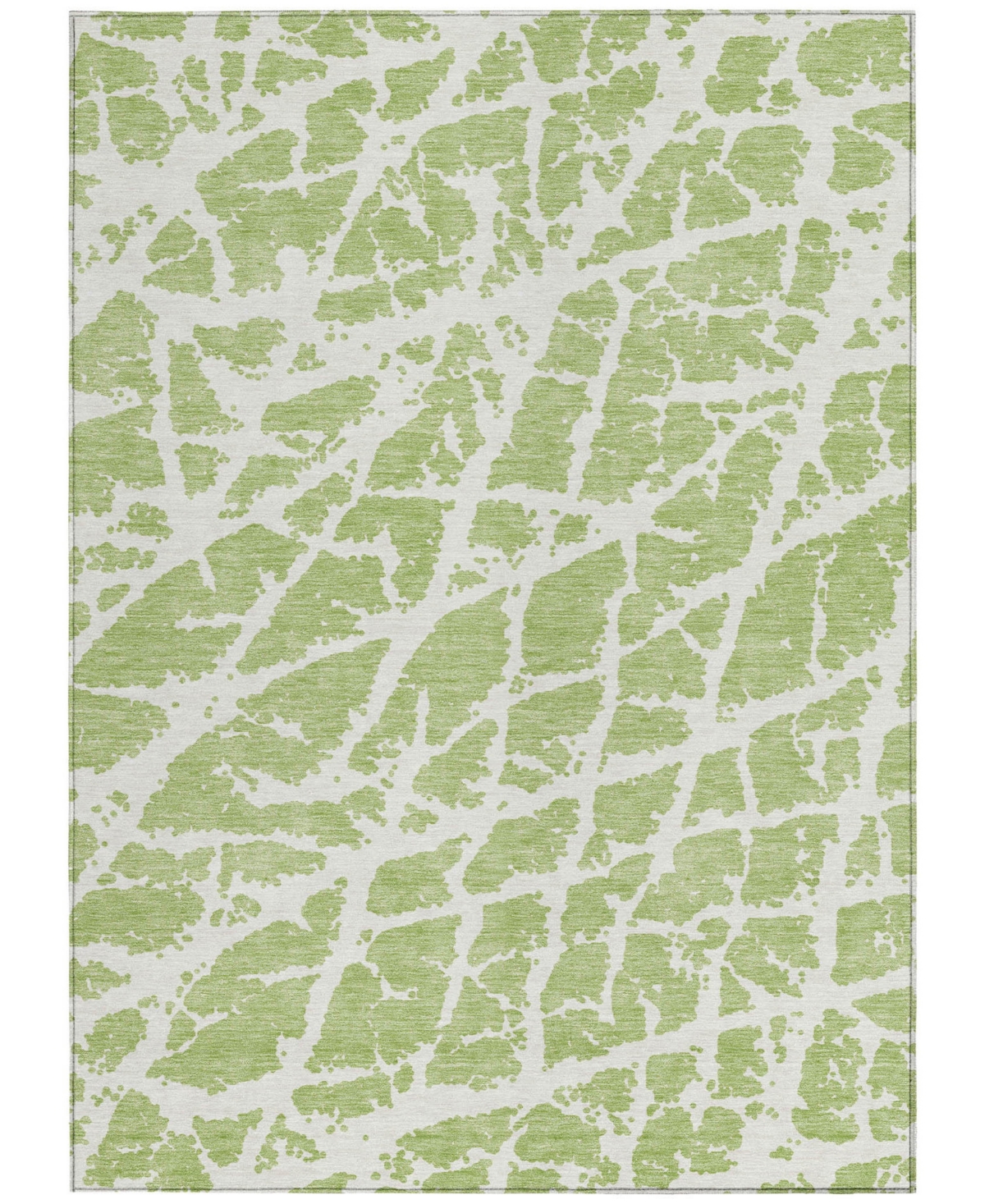 Addison Chantille Machine Washable Acn501 3'x5' Area Rug In Lime