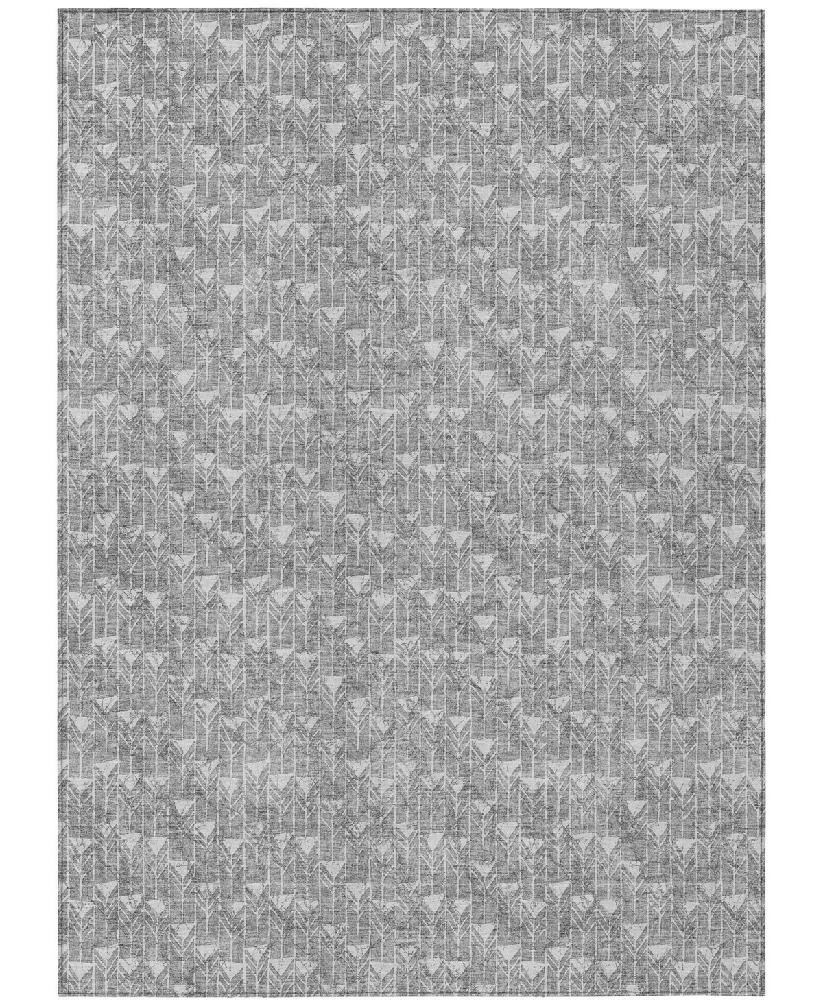 Shop Addison Chantille Machine Washable Acn514 10'x14' Area Rug In Gray