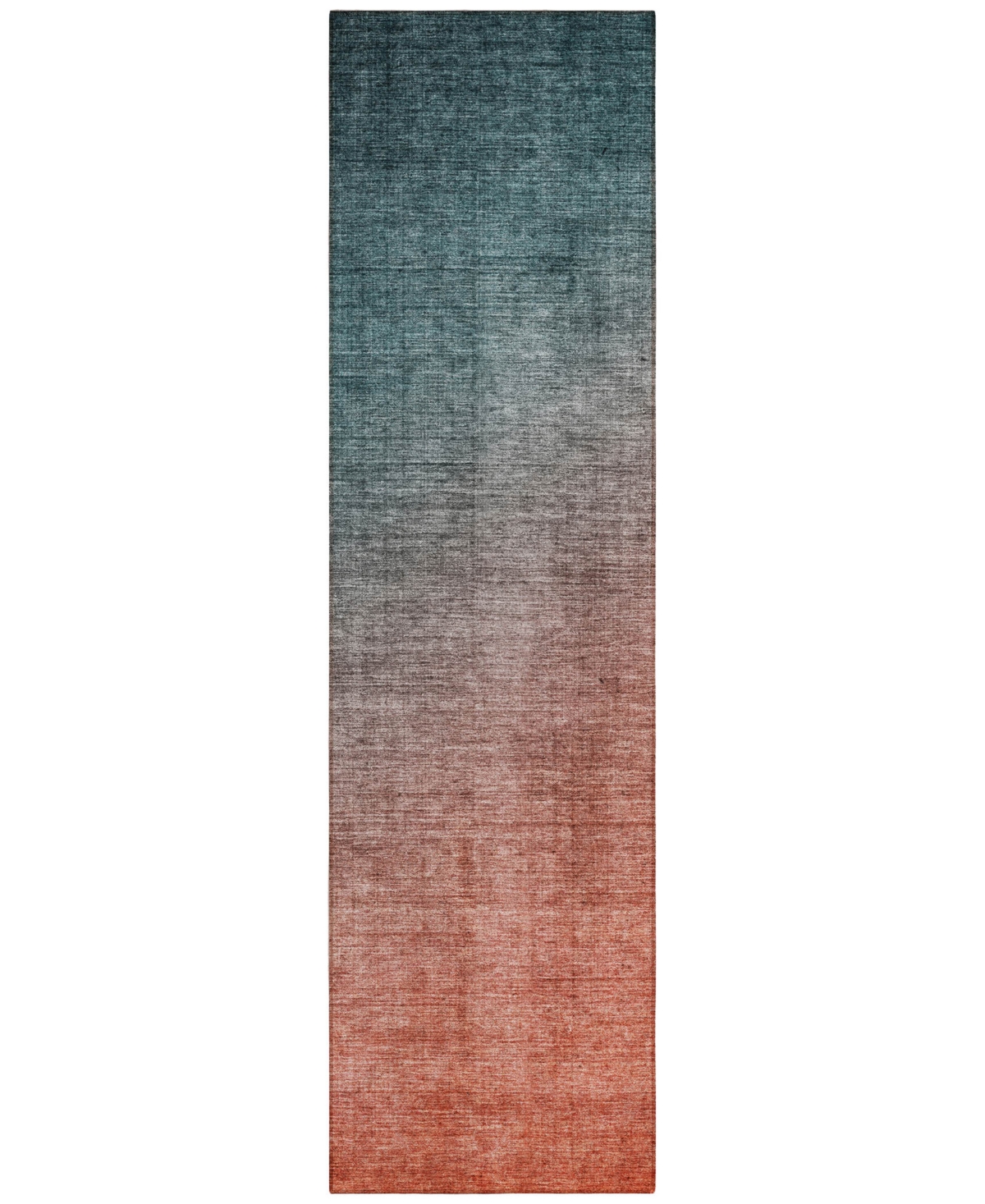 Addison Chantille Machine Washable Acn569 2'3x7'6 Runner Area Rug In Ocean