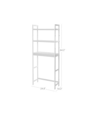 Wicker Over-the-toilet Storage, 3-tier Bathroom Organizer