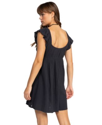 picture of blue and black dress Dani Gown in Navy  Tulle A-Line Lace Prom Dress