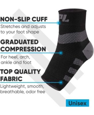 Large Orthopedic Feet Brace Women & Men: for Arthritis, Tendinitis - 1 Pair