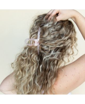 Looped Clip - Matte Pink Bow