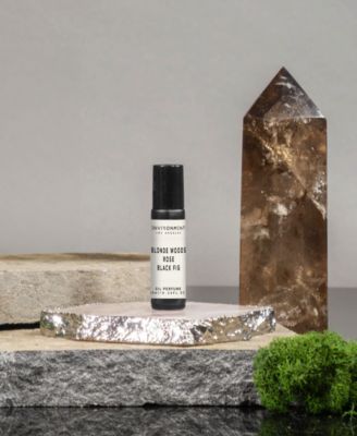 Blonde Woods, Rose & Black Fig Roll-On Oil Perfume (Inspired by 5-Star Luxury Hotels), 0.33 oz.