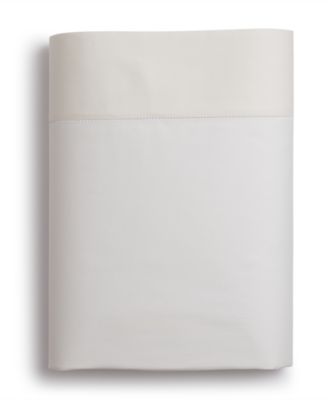 Fiona Cotton Sateen Flat Sheet, Full/Queen