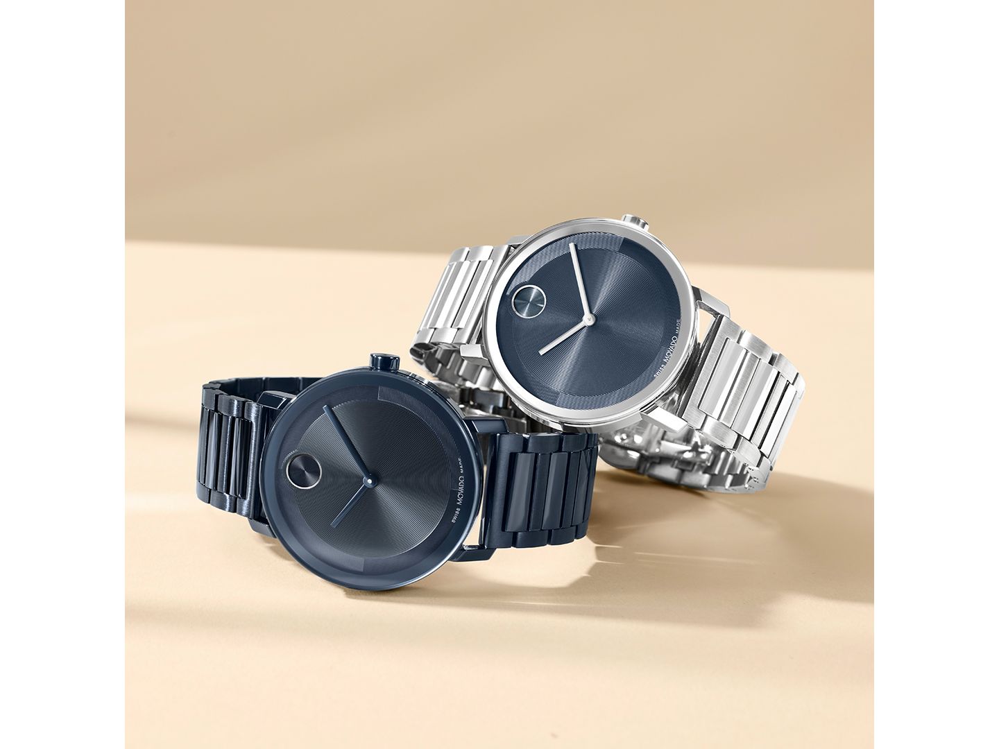 Мужские часы Movado Bold Evolution 2.0 Swiss Quartz Silver-Tone Stainless Steel Watch 40mm — фото 5