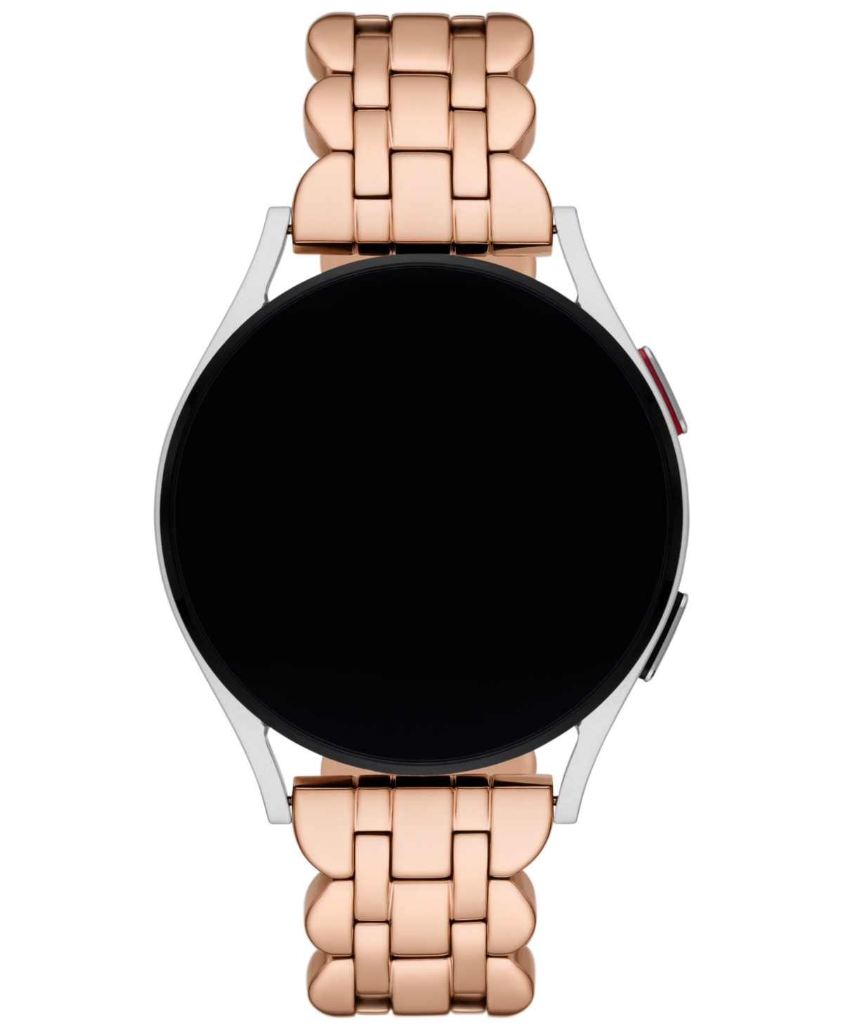 Shop Kate Spade Women's Rose Gold-tone Stainless Steel Band For Apple Watch, 42,44,45,49mm In No Color