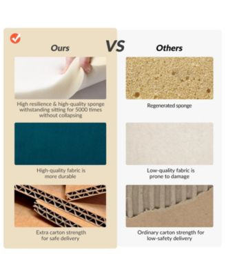 Elastus Modern Club Chair with Metal Legs