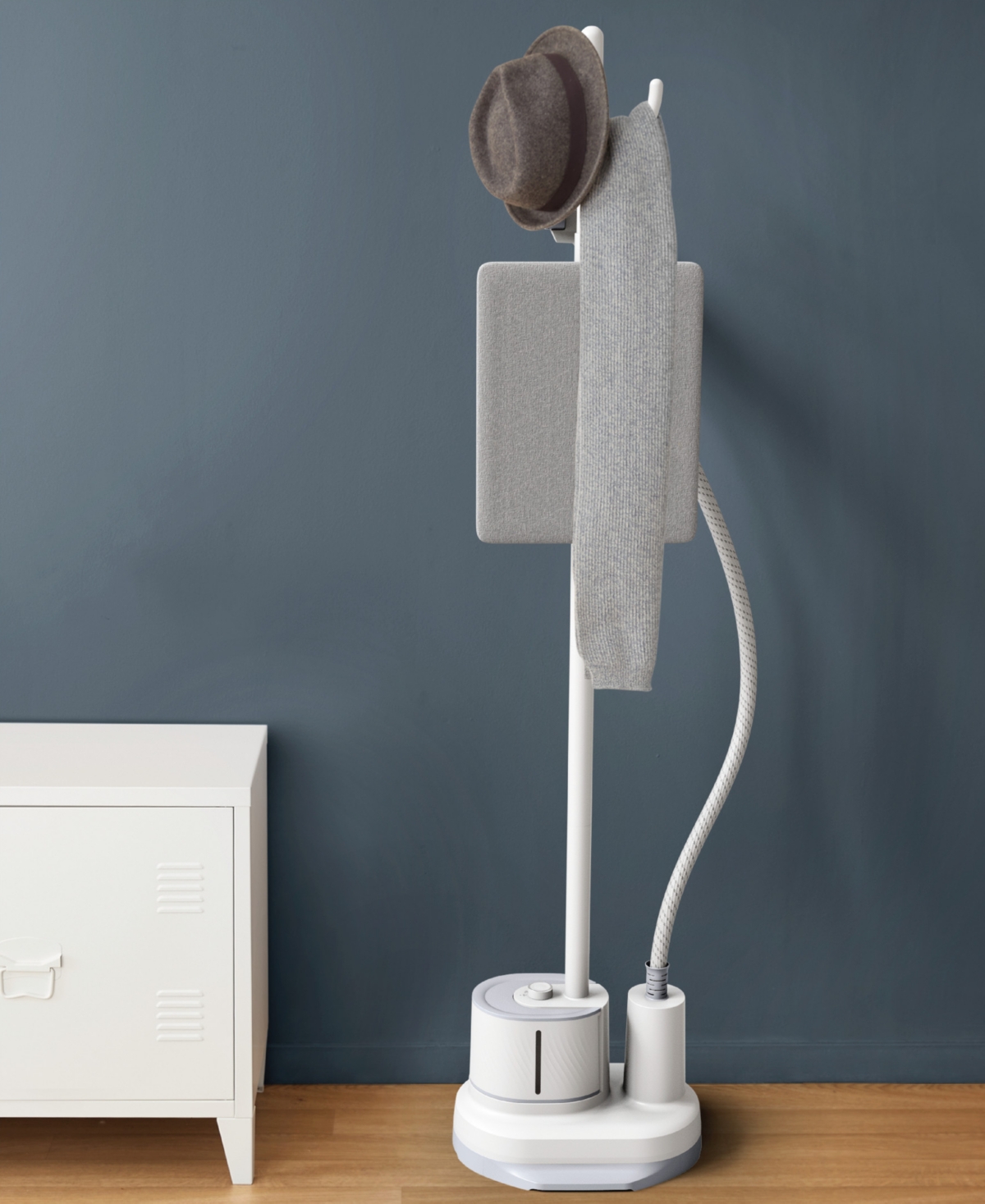 Rowenta Home Steam Stand-up Electric Clothes Steamer In White