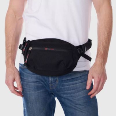 Men's Fanny Pack Adjustable Waist Bag Sling Crossbody Chest Pack Bum Bag