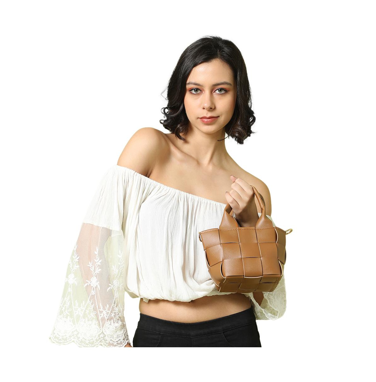 Haute Sauce Women's Overlap Bucket Bag