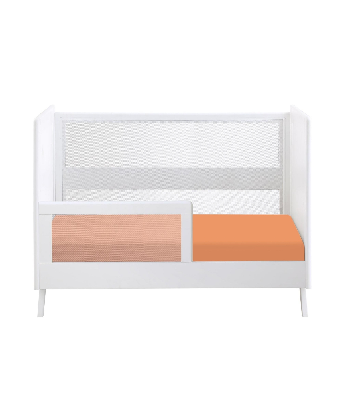 BreathableBaby Cotton Percale Fitted Sheet, For 52" x 28" Crib & Toddler Bed Mattress (2-Pack)