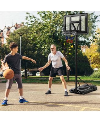 Portable Basketball Hoop 7.5-10FT Adjustable Basketball Goal System