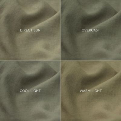 100% French Linen Euro Sham - 26" X 26"