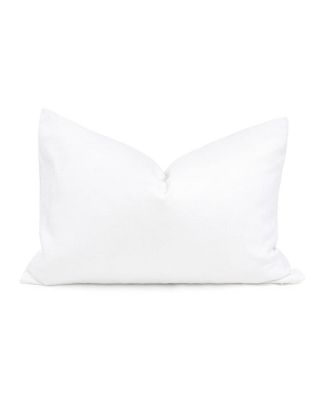 French Linen Decorative Throw Pillow - 22" x 15"