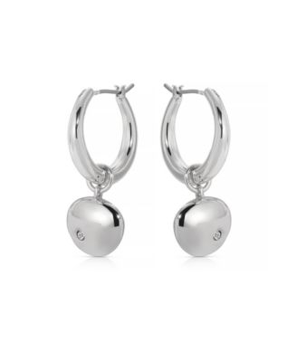 Polished Pebble Huggie Hoop Earrings